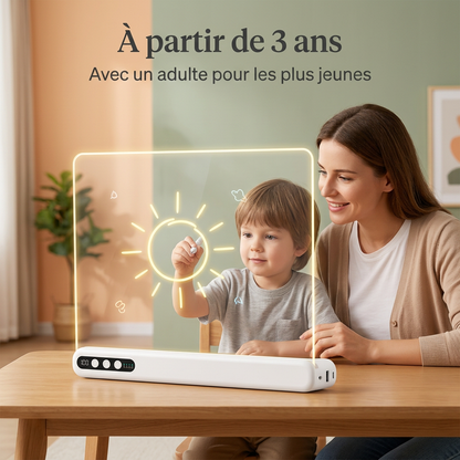 Lumina : à partir de 3 ans avec accompagnement