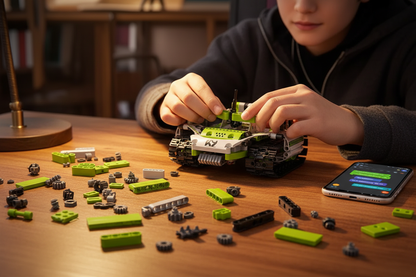 Mains enfant assemblage kit STEM robot