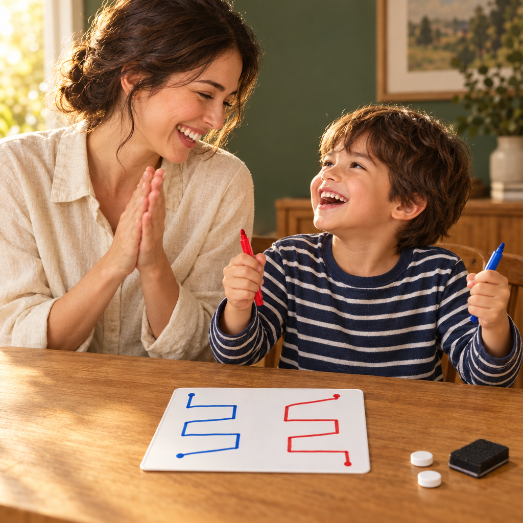 Jeu de coordination main-cerveau réutilisable