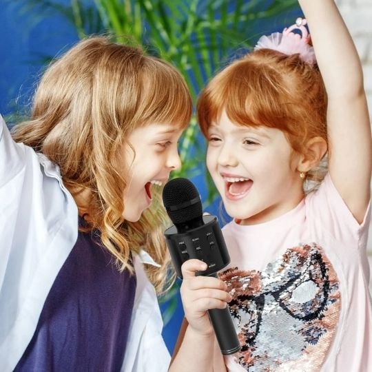 Micro karaoke • jouet musical éducatif 0–3 3–6 éveil langage prise de parole confiance en soi