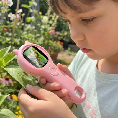 Microscope de poche éducatif 6 ans et plus usage extérieur