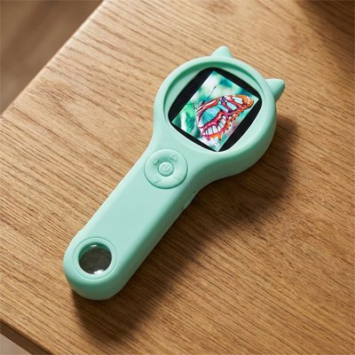 Microscope de poche, pour pièces et bijoux avec LED 