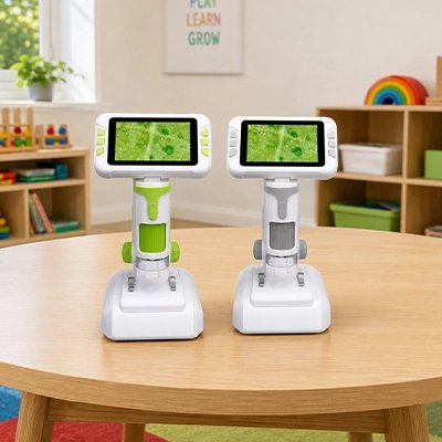 Microscope enfant numérique portable 3‑en‑1 