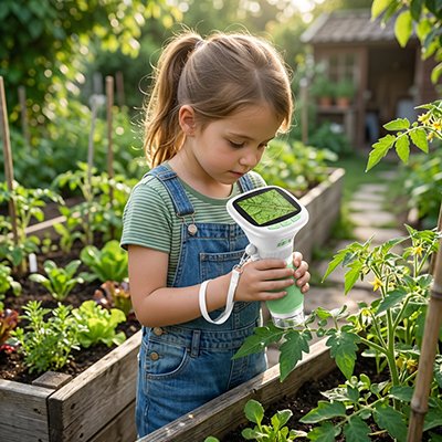 Microscope enfant pour sorties pédagogiques primaire
