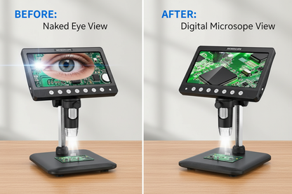 Transformation des observations avec le microscope