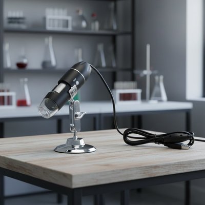 Microscope portable enfant caméra USB pour école et maison