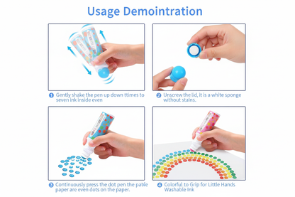 Mode d'emploi des marqueurs à points Ohuhu