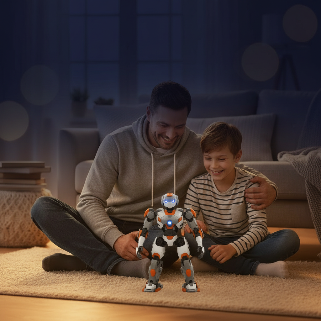 Parent enfant jouet robot, outil d'apprentissage