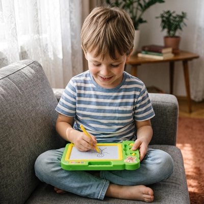 planche à dessin réutilisable zéro déchet pour fille et garçon