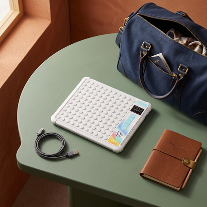 plateau de jeu interactif IA compact pour voyage