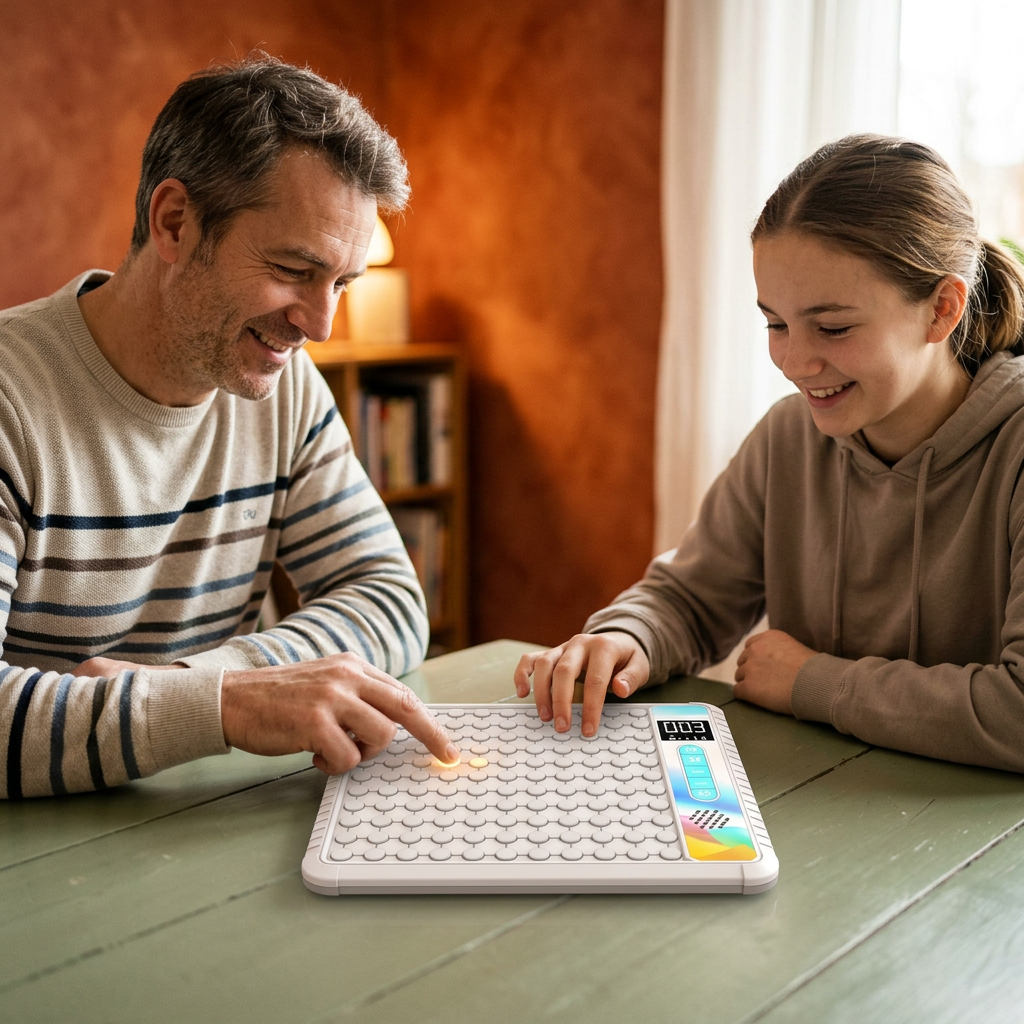 Partager une partie avec le	plateau de jeu interactif 