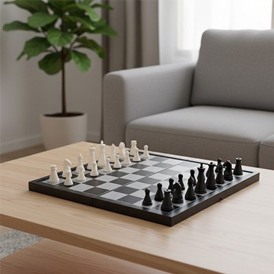 Plateau d'échec, combine l’aspect ludique et l’enrichissement intellectuel