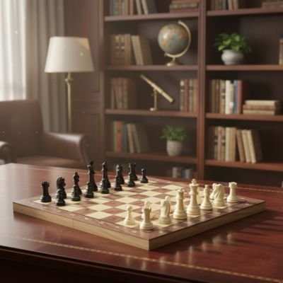 Plateau d'échec offre une expérience de jeu agréable et authentique