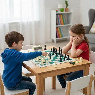 Plateau d'échec, jeu d’échecs de voyage enfant 