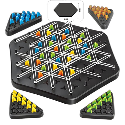 Plateau Jeu d'Échecs Triggle – Jeu de Société - Jeu Éducatif Enfant