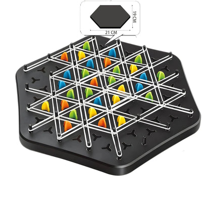 Plateau Jeu d'Échecs Triggle – Jeu de Société - Jeu Éducatif Enfant