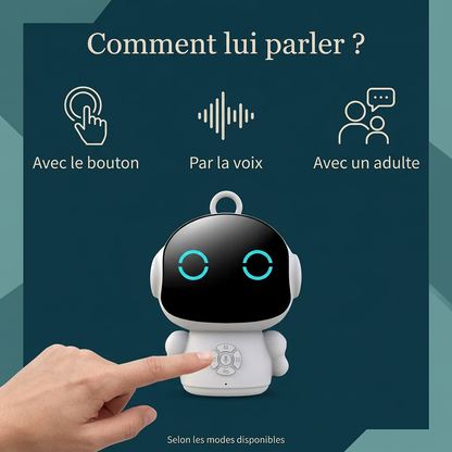 Polyglotte : interaction par bouton ou par la voix
