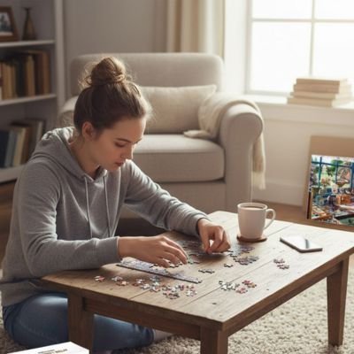 Puzzle 1000 pièces• puzzle adulte familial détente sans écran qualité écologique