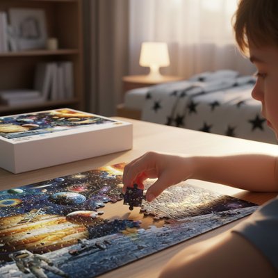 Puzzle 1000 pièces, puzzle astronomique famille