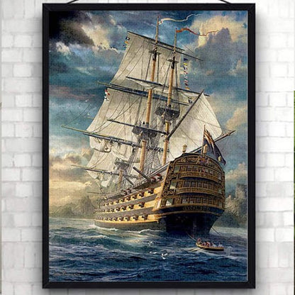 Puzzle 1000 pièces• puzzle marin grand format 69,3 x 49,3 cm scène voiliers