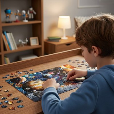 Puzzle 1000 pièces, puzzle mission spatiale adulte