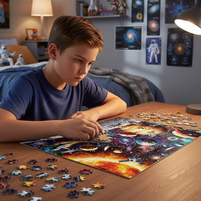 Puzzle 1000 pièces, puzzle planète Mars