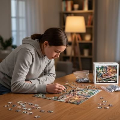 Puzzle 1000 pièces• puzzle Ravensburger 1000 pièces atelier d’artisanat pour ados 14+