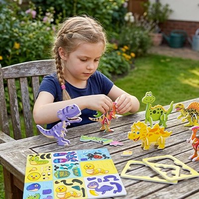 Puzzle 3d • jouet éducatif préscolaire coordination œil-main