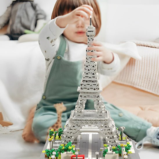 Puzzle 3D Tour Eiffel pour Enfants – Jeu d'Architecture - Jeu Éducatif Enfant