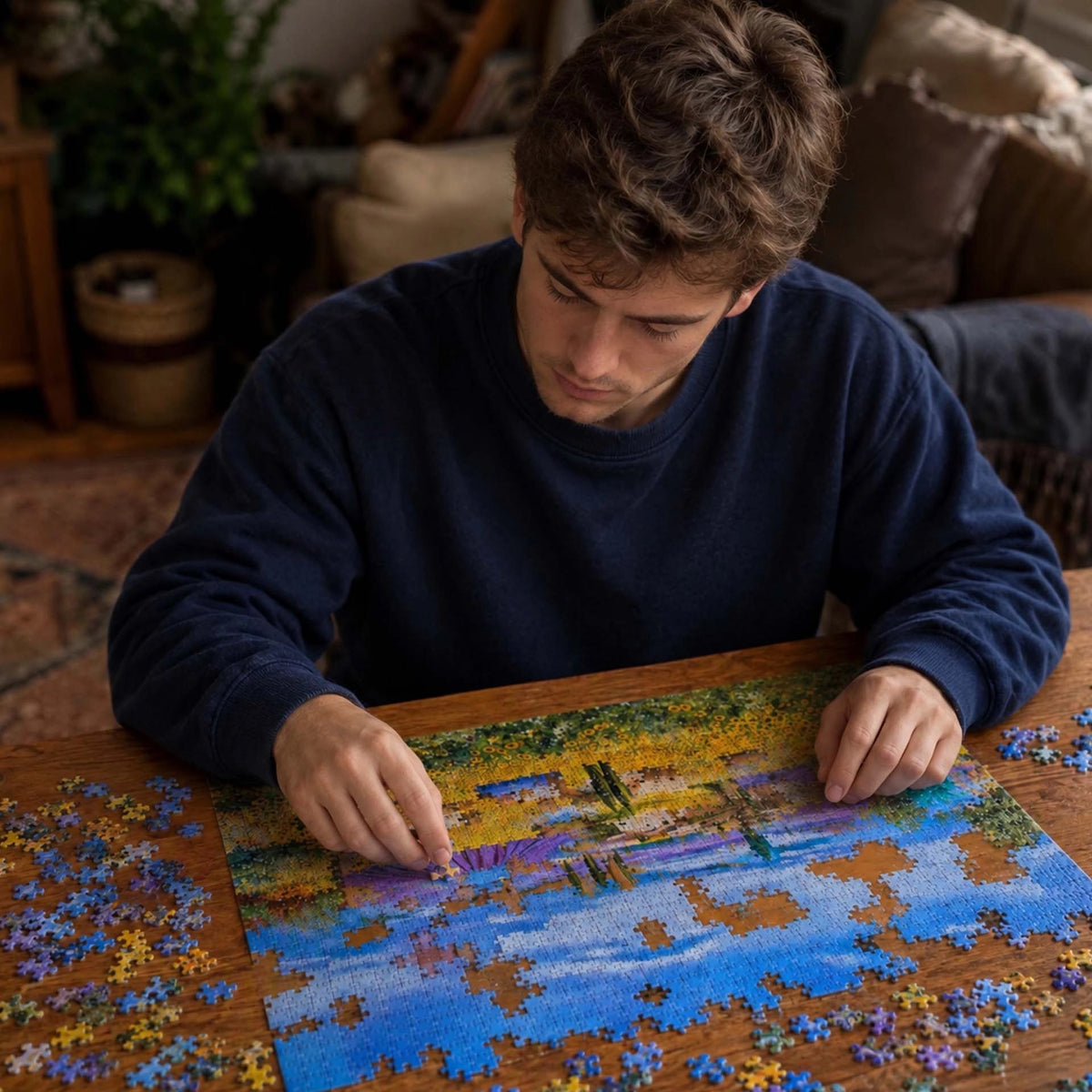 Puzzle 500 pièces en carton écologique 