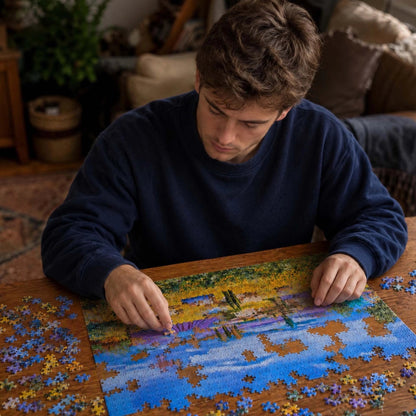Puzzle 500 pièces en carton écologique 