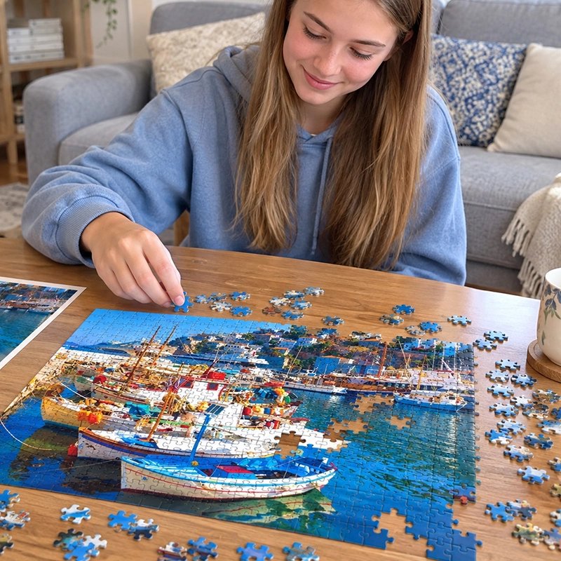 Puzzle 500 pièces, Jeu de réflexion 