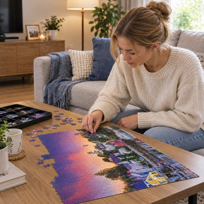 Puzzle 500 pièces •	Puzzle créatif en papier pour adultes et enfants
