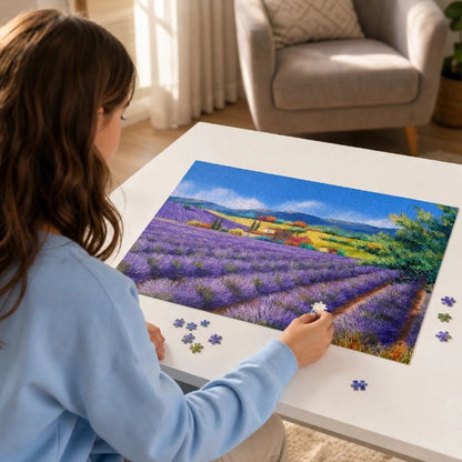 Puzzle 500 pièces •	Puzzle de style landscape pour paysages variés