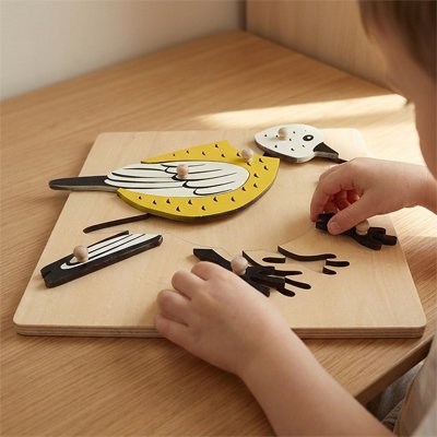 Puzzle bois cycle de vie