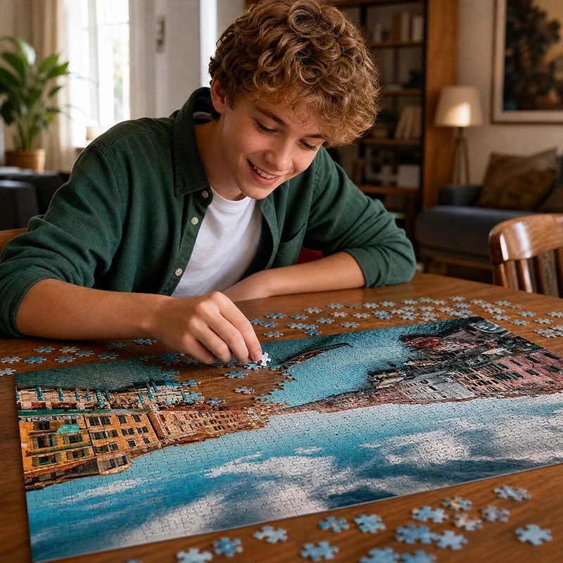 Puzzle créatif en papier pour adultes et enfants