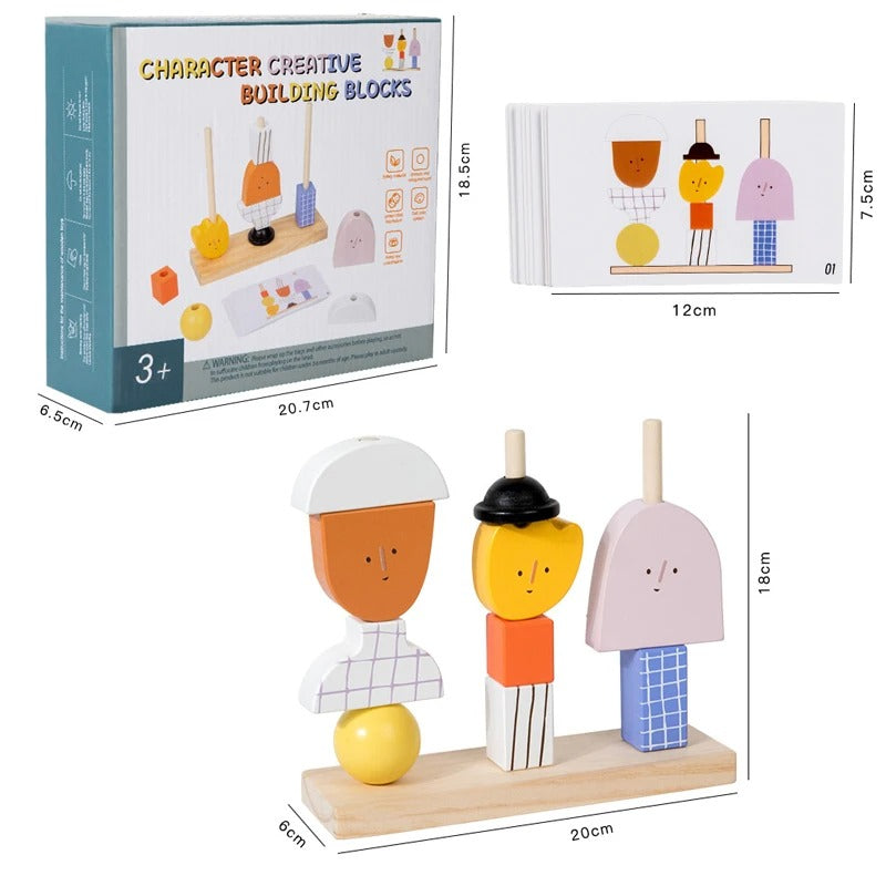 Puzzle en bois, motricité fine 