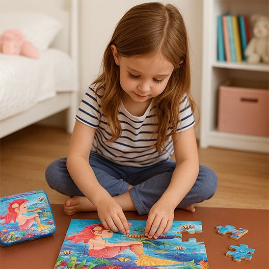 Puzzle enfant • puzzle cadeau anniversaire Noël garçon fille 60 pièces