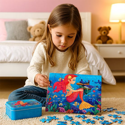Puzzle enfant • puzzle enfant voyage compact avec modèle