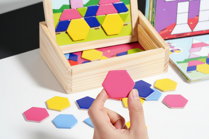 Puzzle Magnétique EVA - Détail matière
