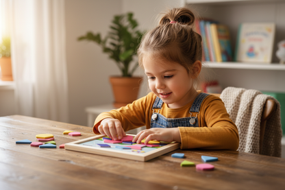 Puzzle Magnétique EVA - Enfant concentration