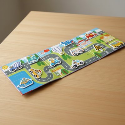 Puzzle magnétique, activité calme sans écran voiture avion 