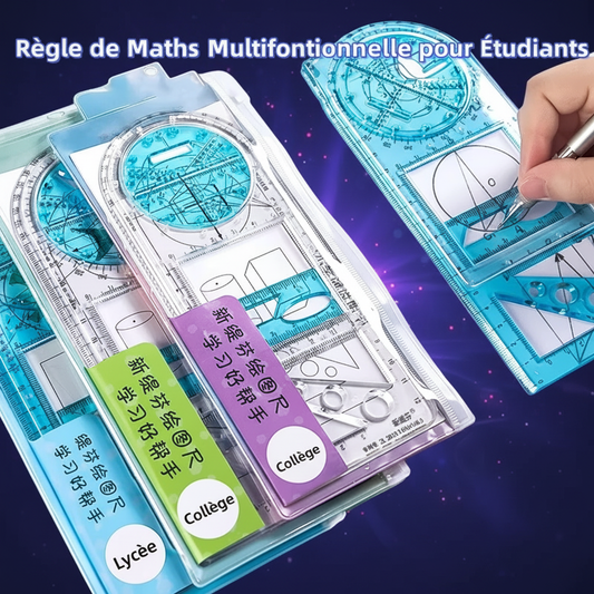 set géométrie 14 pièces étudiant
