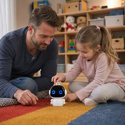 Robot jouet interactif par la parole