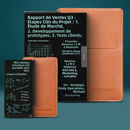 tablette d'écriture LCD plein écran réutilisable pour enfant