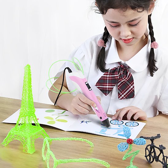 Stylo 3D, , bricolage 3D parents enfants