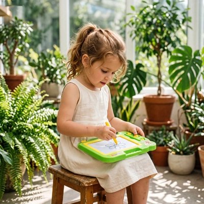 tableau dessin magnétique portable pour voyage enfant