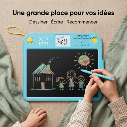 tablette de dessin avec tutoriels guidés pour enfants