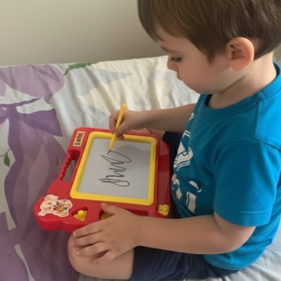 Tablette dessin enfant • bloc-notes dessin réutilisable voyage