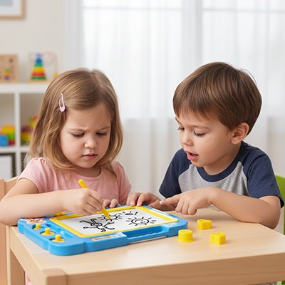 Tablette dessin enfant • tableau d’écriture magnétique portable